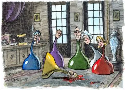 Personne n'accueille les dix invits  leur arrive sur l'le. Dix statuettes de ngres sont disposes sur la table du salon. Mais qu'est-ce que chacun des invits va trouver dans sa chambre ?