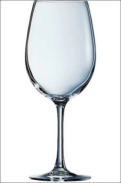 Un verre d'origine fleurie