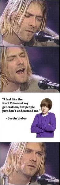 En 2005, Patti Smith reprend  Smells Like Teen Spirit , chante par un groupe en 1991, dont le nom donne un avant-got du paradis !