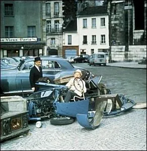 Restes de 2 CV dans le film :