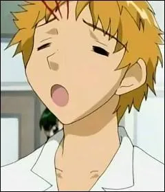 (p. 21 - Vas-y Karen ! ) Pourquoi Imadori a-t-il le front qui saigne ainsi ?