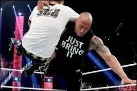 Comment s'appelle la prise de finition de The Rock ?