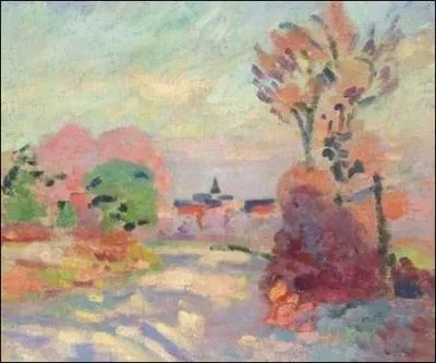 Matin d'automne  la campagne.