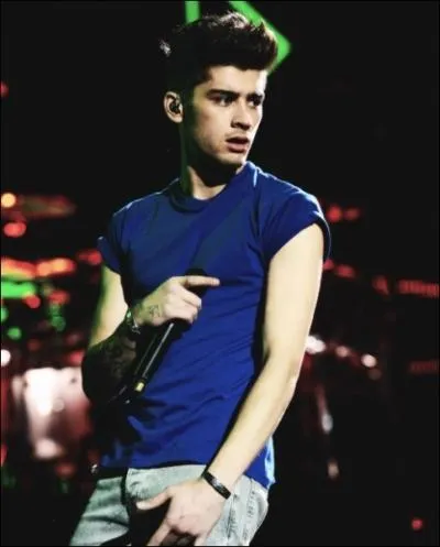 Quelle est la chanteuse que Zayn est parti voir  son premier concert ?