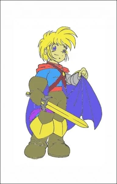 Quelle est la couleur de la cape de Danal au banquet du tome 3 ?