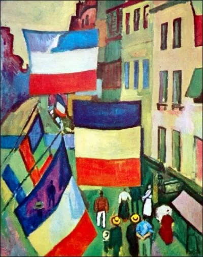 Est-ce Dufy qui a peint La rue pavoise ?