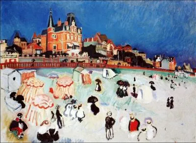 Est-ce Dufy qui a peint la plage de Sainte-Adresse ?