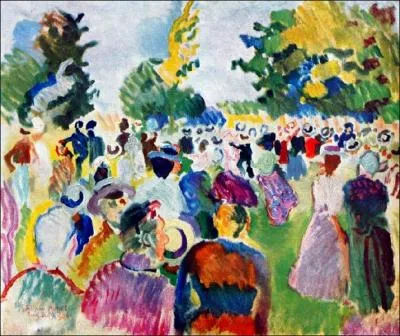 Est-ce Dufy qui a peint Bal champtre  Falaise ?