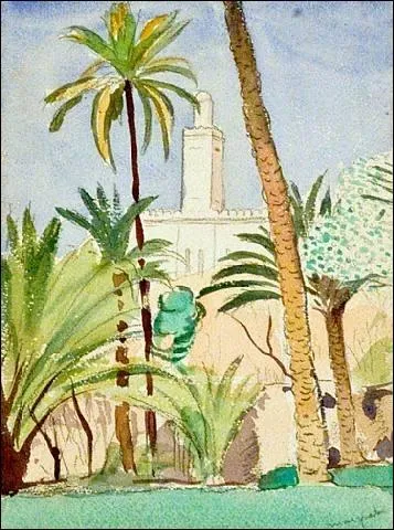 Est-ce Dufy qui a peint Oasis ?