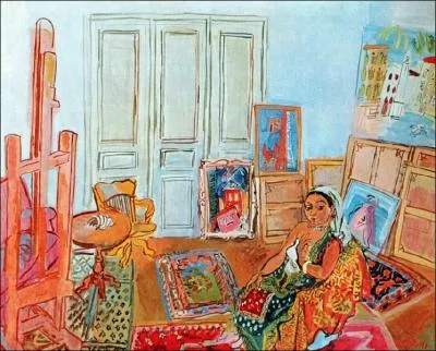 Est-ce Dufy qui a peint Modle hindou ?