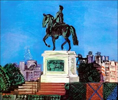 Est-ce Dufy qui a peint Le vert galant ?