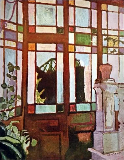 Est-ce Dufy qui a peint La fentre aux carreaux de couleur ?