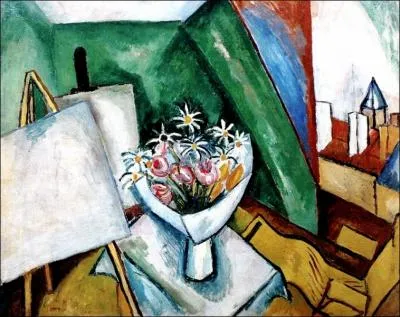 Est-ce Dufy qui a peint Le bouquet dans l'atelier de la rue Seruguier ?