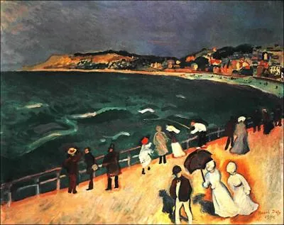 Est-ce Dufy qui a peint Promenade sur la jete ?