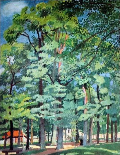 Est-ce Dufy qui a peint Paysage  Falaise ?