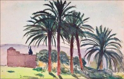 Est-ce Dufy qui a peint Les palmiers ?