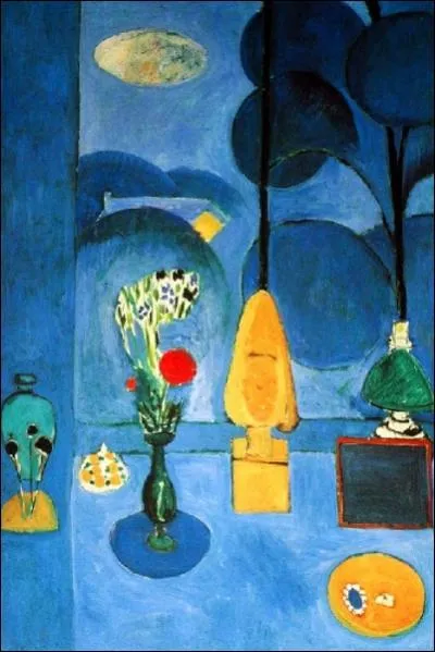 Est-ce Matisse qui a peint Fentre bleue ?