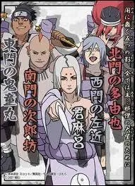 Lors des combats du quintet du son face au   Cinq de Konoha plus Un  qui se bat contre qui ? (Les tout premiers combats).