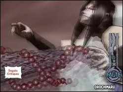 Avec quoi le Dieu de la Mort invoqu par le Troisime Hokage tranche-t-il les jutsus qu'il a retirs du corps d'Orochimaru ?