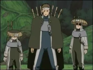 Comment s'appelle les 3 ninjas d'Ame qui se font tuer par Gaara dans la fort de la mort lors de la deuxime preuve de l'examen de slection des chnins ?