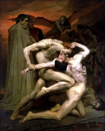 Dante et Virgile aux Enfers, 1850