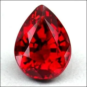 Le rubis, bicolore  l'tat naturel et possdant des inclusions, est souvent confondu avec quelle pierre fine ?