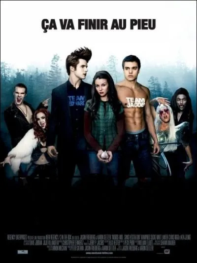 Comment se nomme ce film parodiant le film  Twilight  ?