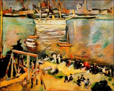 Qui a peint Le port d'Anvers ?