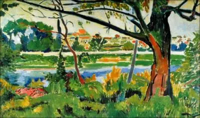 Qui a peint Bord de rivire  Chatou ?