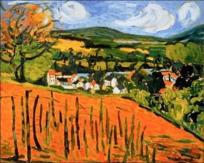 Qui a peint La valle de Port Marly ?