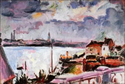 Qui a peint L'Escaut vu du balcon ?