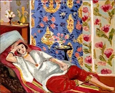 Qui a peint Odalisque  la culotte rouge ?