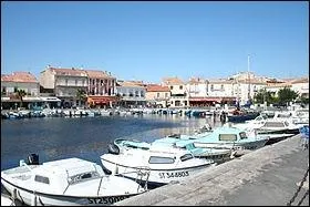 Quel est ce port de pche mditerranen, place forte de la conchyliculture et de l'ostriculture, blotti entre vignes et tangs ?