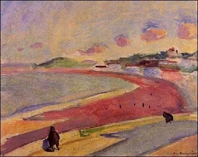 Qui a peint Plage  Tanger ?