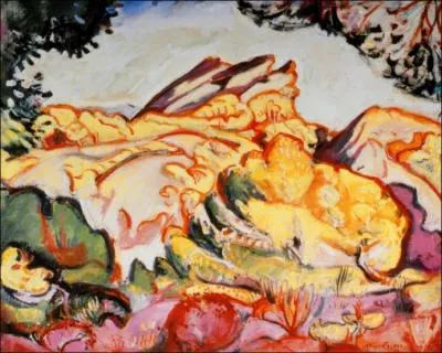 Qui a peint Les environs de l'Estaque ?