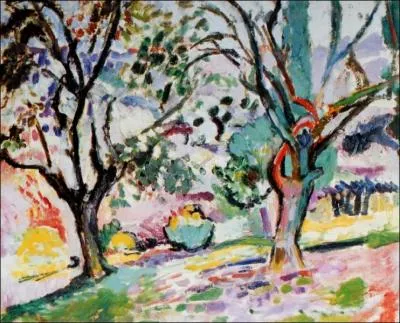 Qui a peint Les arbres  Collioure ?