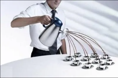 Cet (... ... . . ) promet un caf excellent.