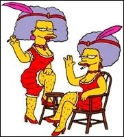 Comment s'appellent les deux surs jumelles de Marge ?