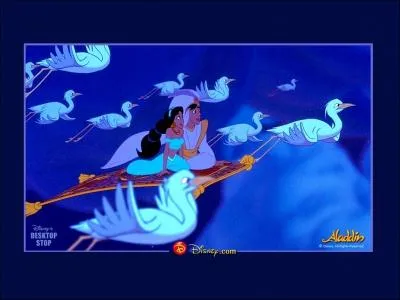 Aladdin,  Ce rve bleu  : je suis mont trop haut, all trop loin ...