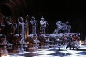 Dans  Harry Potter  l'cole des sorciers , quelle pice joue Hermione dans la partie d'checs humaine ?