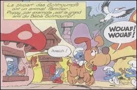 Comment s'appelle le chien des schtroumpfs ?