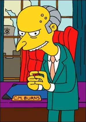 Quel est le numro de scurit sociale de C. M Burns ?
