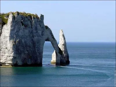 Comment se traduit une  falaise  en anglais ?