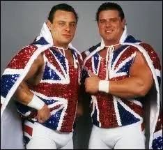 Avec qui le regrett Davey Boy Smith formait-il les British Bulldogs ?