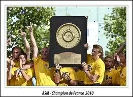 En quelle anne ont-ils gagn le bouclier de Brennus ?