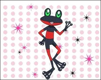 Comment s'appelle la grenouille qui accompagne Chocola ?