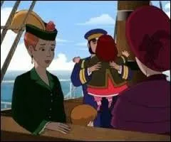 Qui est sa tante ? (la mre de son cousin et la soeur de sa mre, elle porte une robe verte).