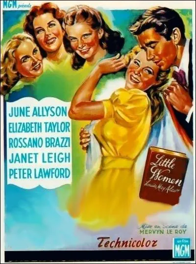 Film amricain ralis par Mervyn LeRoy, adapt du roman ponyme de Louisa May Alcott ... .
