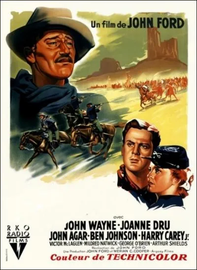 Film ralis par John Ford, deuxime volet du triptyque consacr  la cavalerie amricaine... .