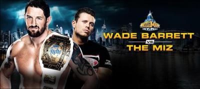 Pr-show : Qui de The Miz ou de Wade Barrett (c) a gagn le match ? (Match simple pour le WWE Intercontinental Championship)